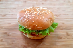 Рецепт фишбургера с форелью или семгой