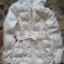 Пуховик пальто жен. белый 44-46 размер.